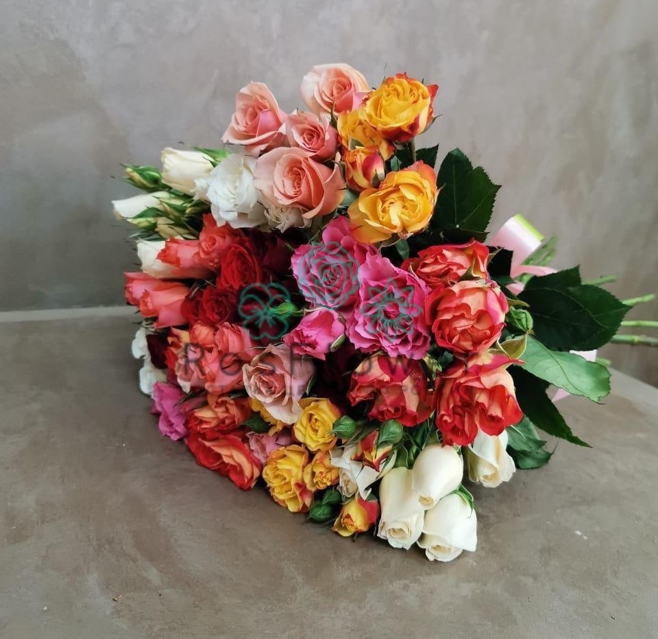 Букет цветов из: Розы в Родниковском