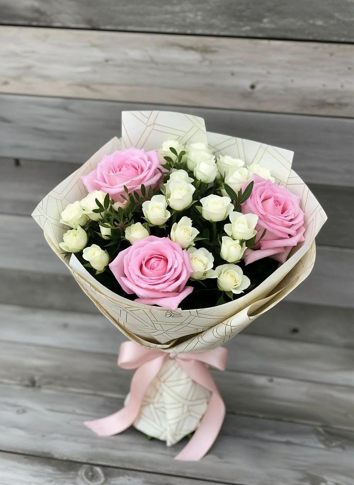 Букет цветов из: Розы в Родниковском