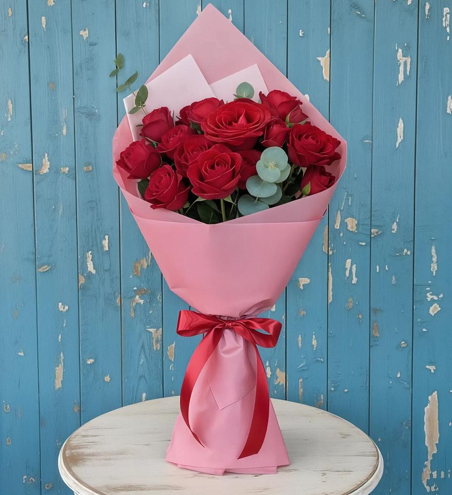 Букет цветов из: Розы в Родниковском