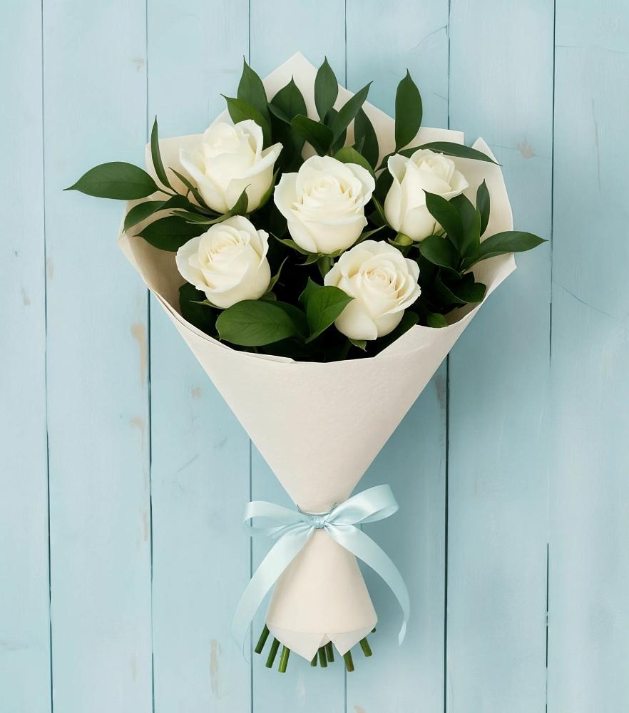 Букет цветов из: Розы в Родниковском