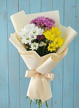 Букет цветов из:  Хризантемы #REPLACE_PRED# Родниковском