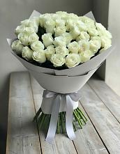 Букет 35 Белых роз в Родниковском