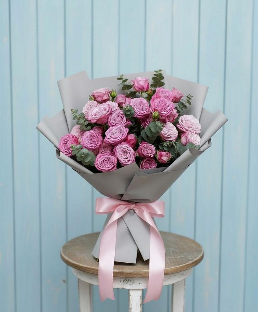 Букет цветов из: Розы в Родниковском