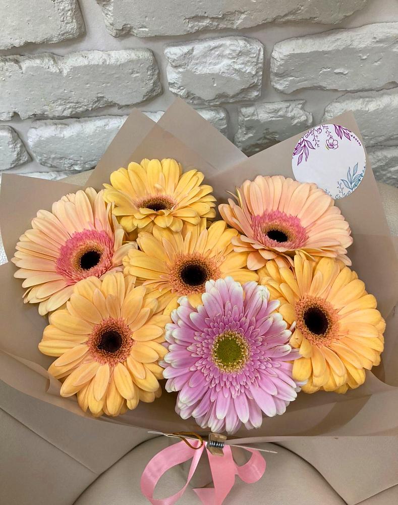 Букет цветов из: Герберы в Родниковском