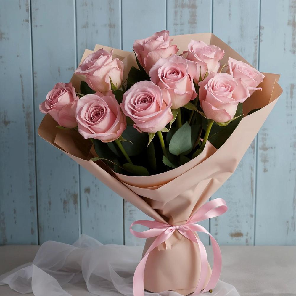 Букет цветов из: Розы в Родниковском