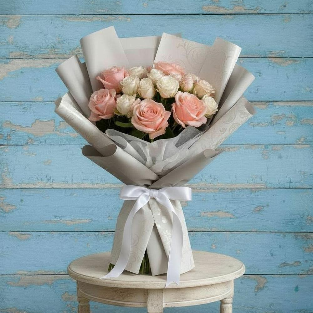 Букет цветов из: Розы в Родниковском