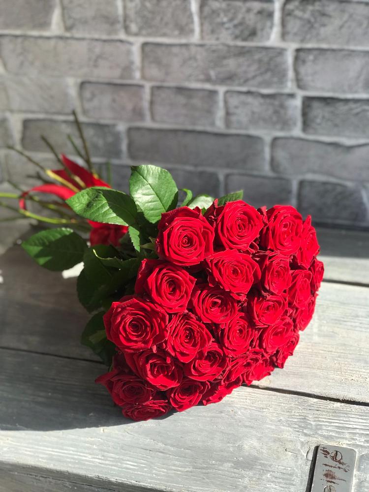 Букет Красные розы Фридом в Родниковском