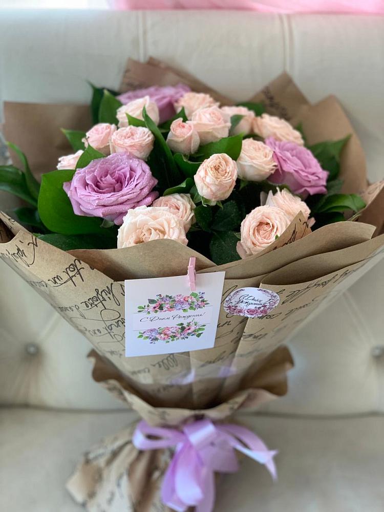 Букет цветов из: Розы в Родниковском