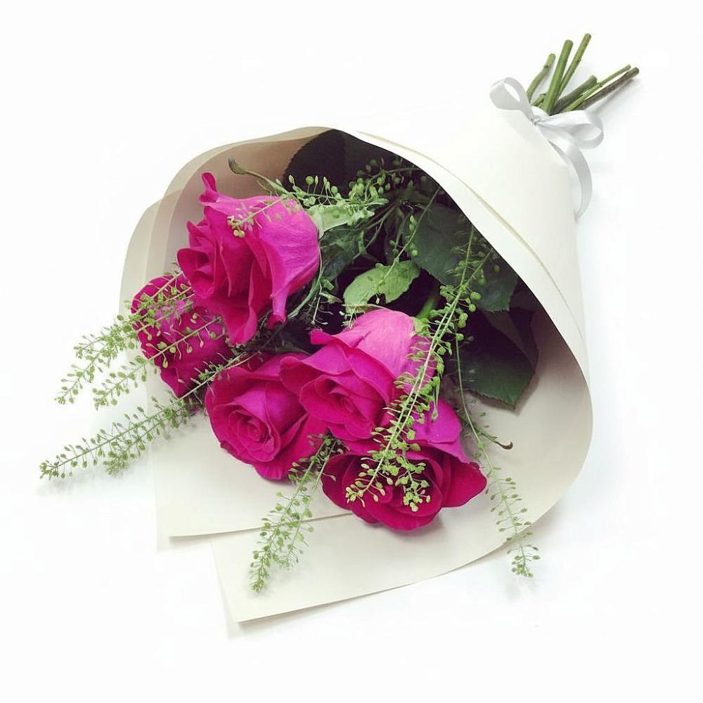 Букет цветов из: Розы в Родниковском