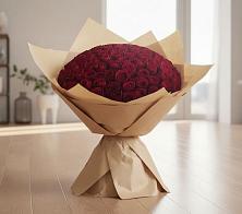 Букет 101 Красная роза в Родниковском