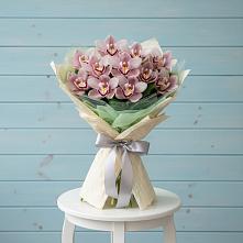 Букет цветов из:  Орхидеи и Розы в Родниковском
