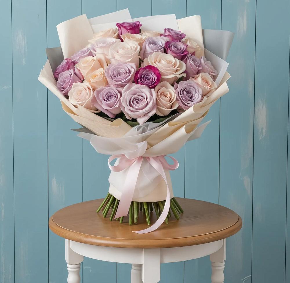 Букет цветов из: Розы в Родниковском