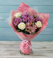 Букет цветов из:  Герберы в Родниковском