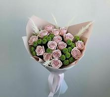 Букет цветов из:  Розы и Хризантемы в Родниковском