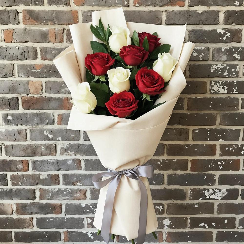 Букет цветов из: Розы в Родниковском