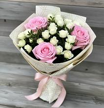 Букет цветов из:  Розы в Родниковском
