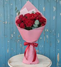 Букет цветов из:  Розы в Родниковском