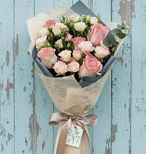 Букет цветов из:  Розы в Родниковском