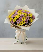 Букет цветов из:  Хризантемы в Родниковском