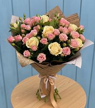 Букет цветов из:  Розы в Родниковском