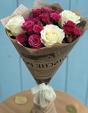 Букет цветов из:  Розы в Родниковском