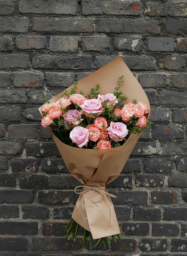 Букет цветов из: Розы в Родниковском