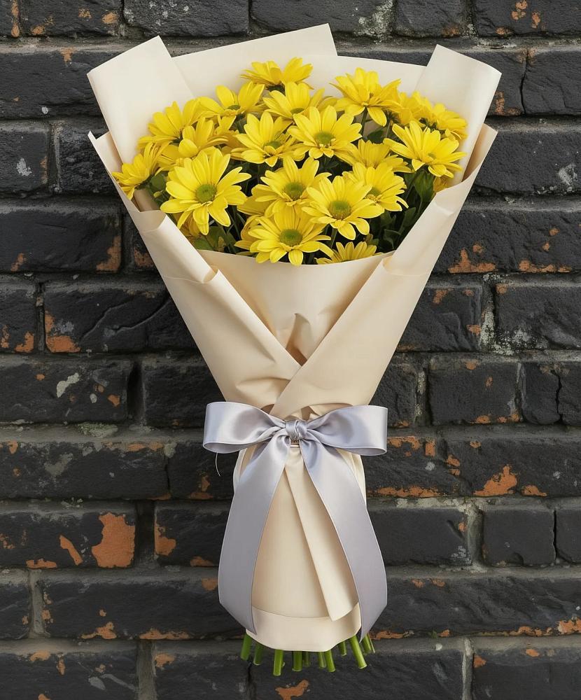 Букет цветов из: Хризантемы в Родниковском