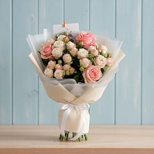 Букет цветов из:  Розы в Родниковском