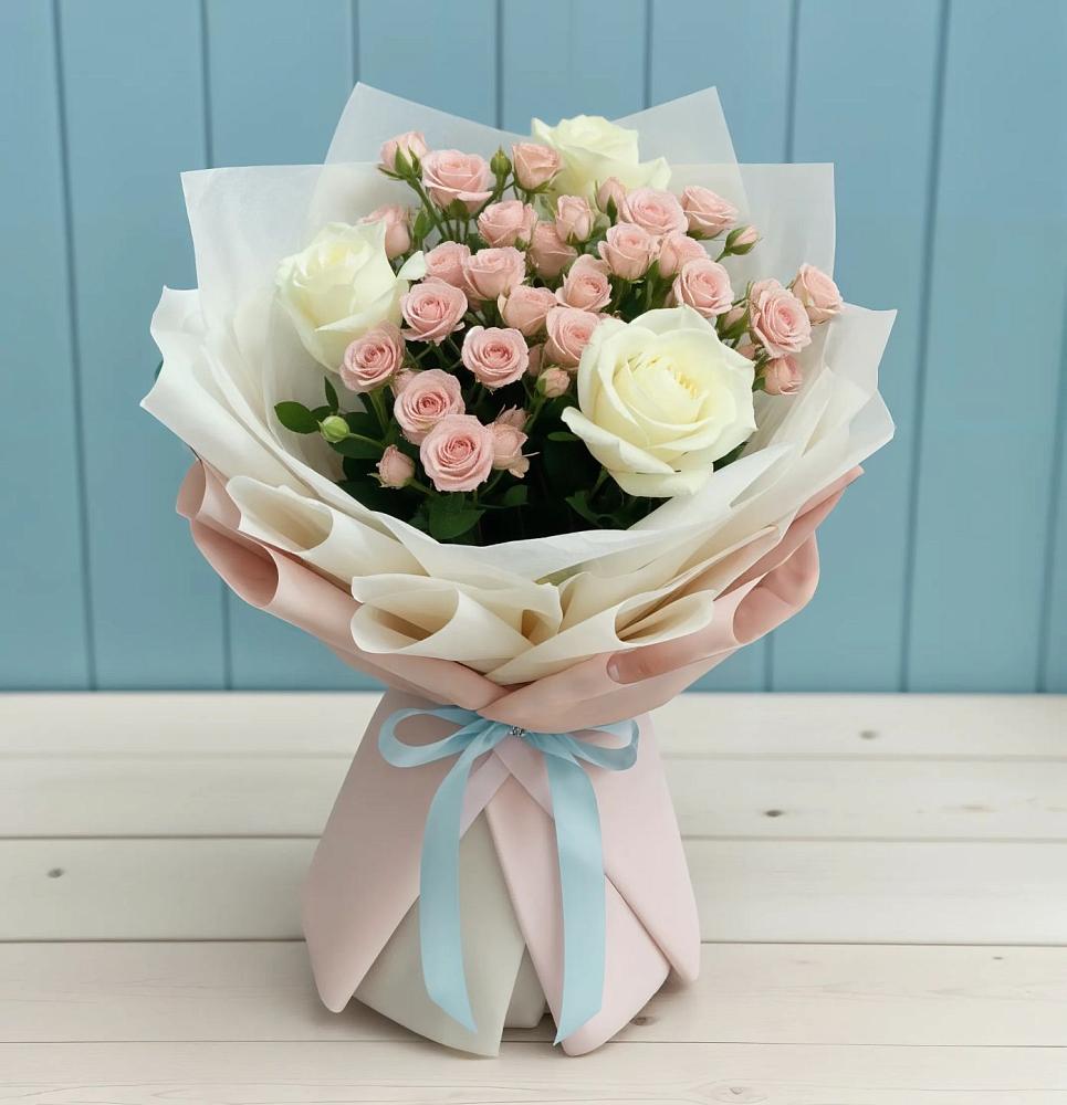 Букет цветов из: Розы в Родниковском