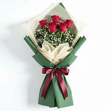 Букет цветов из:  Розы в Родниковском