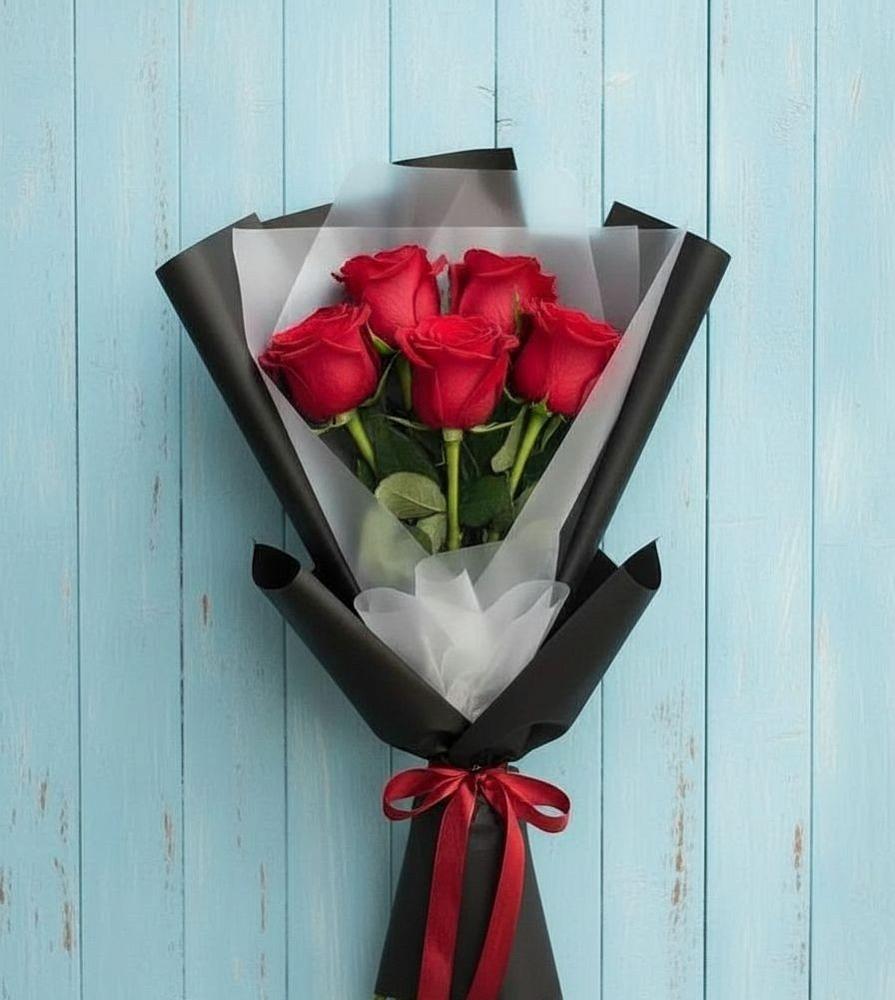 Букет цветов из: Розы в Родниковском