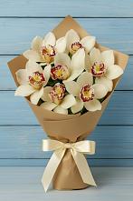 Букет цветов из:  Орхидеи и Розы в Родниковском