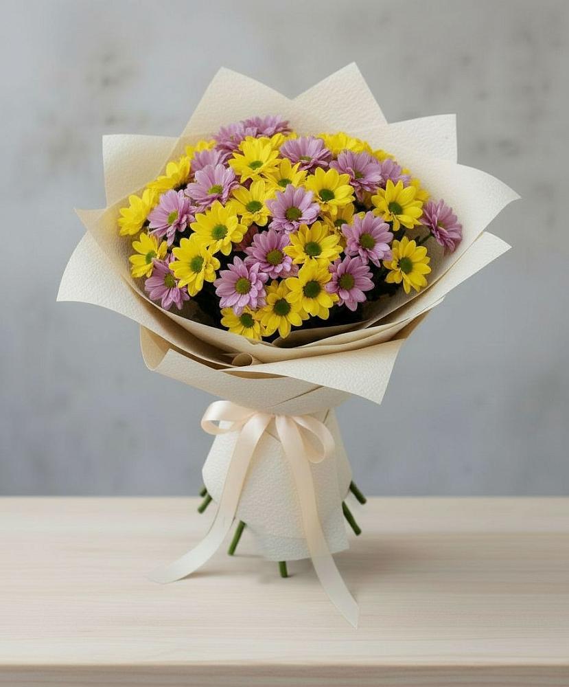 Букет цветов из: Хризантемы в Родниковском
