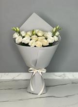 Букет цветов из:  Розы и Лизиантусы #REPLACE_PRED# Родниковском